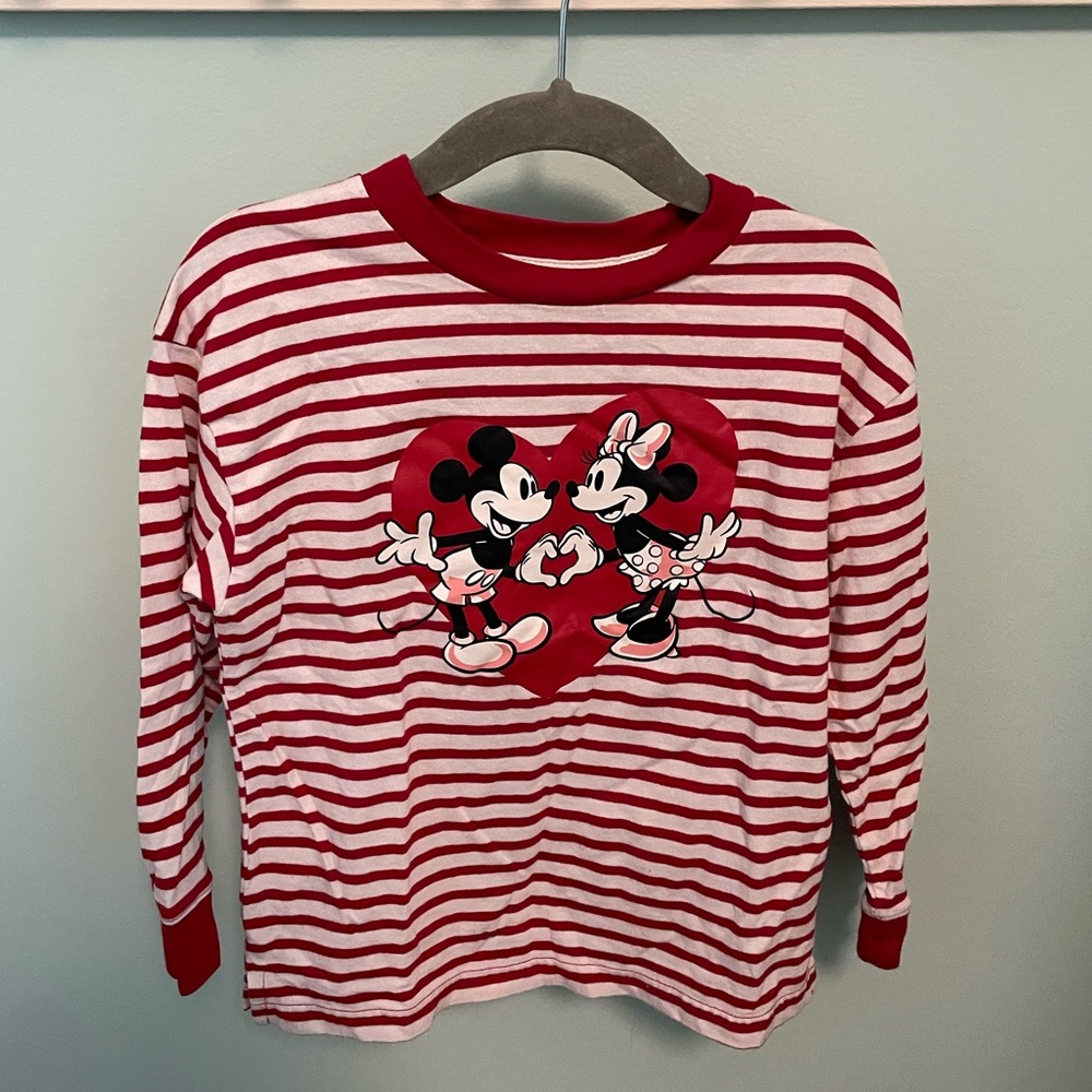 Joe Fresh Disney Mickey & Minnie Long Sleeve T-shirt